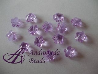 2 Cristalli Swarovski Fiore 5744 6mm Violet