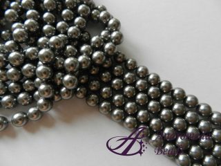 10 Cristalli Swarovski perla 4mm 5810 Crystal Grey