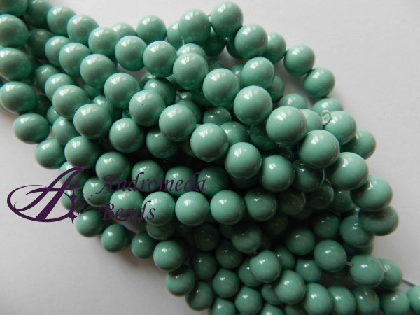 2 Cristalli Swarovski perla 10mm 5810 Crystal Jade
