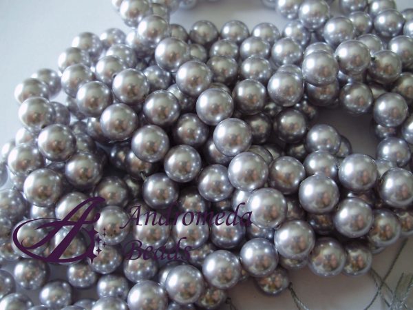 2 Cristalli Swarovski perla 10mm 5810 Crystal Lavender