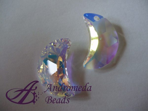 Cristallo Swarovski Moon 6722 20mm colore Crystal AB - immagine 2