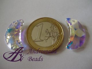 Cristallo Swarovski Moon 6722 20mm colore Crystal AB