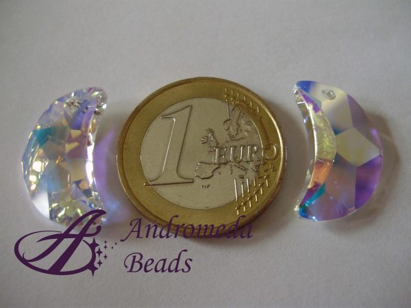 Cristallo Swarovski Moon 6722 20mm colore Crystal AB
