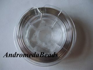 1 Rocchetto da 10m di Alluminio 1mm colore Argento