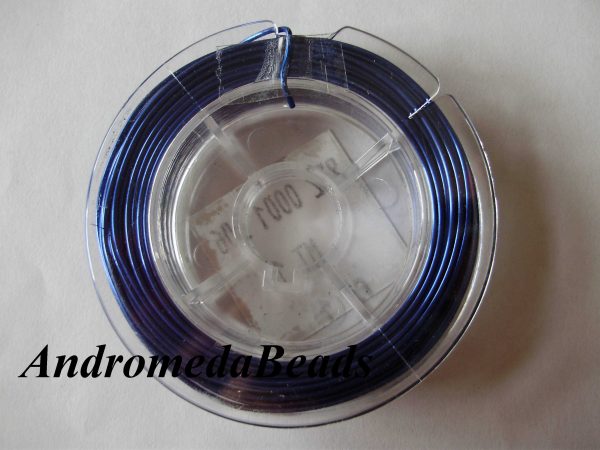 1 Rocchetto da 10m di Alluminio 1mm colore Blu