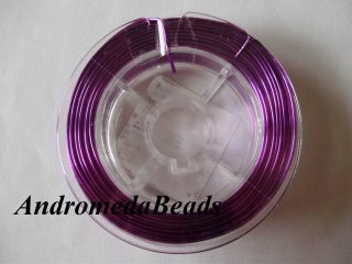 1 Rocchetto da 10m di Alluminio 1mm colore Viola