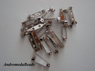 Base per Spilla 2 fori 19mm nickel free