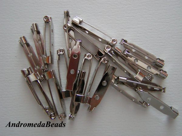 Base per Spilla 2 fori 25mm nickel free