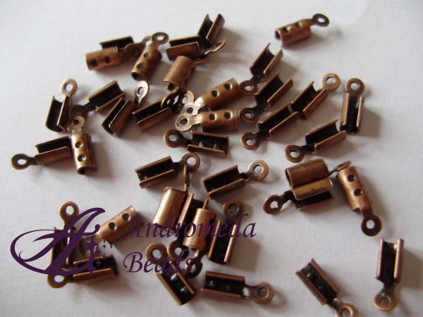 10 Capocorda Rame Antico 2mm
