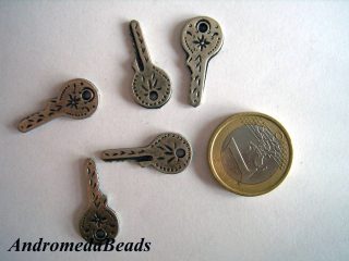 1 ciondolo / charm Chiave in metallo