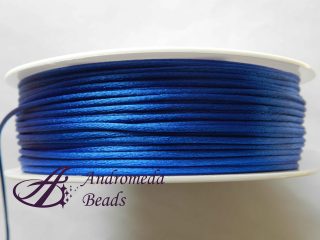 1 Metro Sfuso di Codino di Topo colore Blu Elettrico 1mm