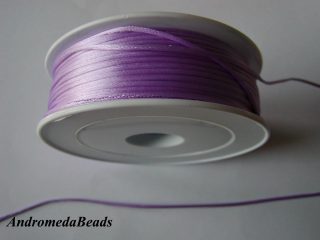 1 Metro Sfuso di Codino di Topo colore Glicine 1mm