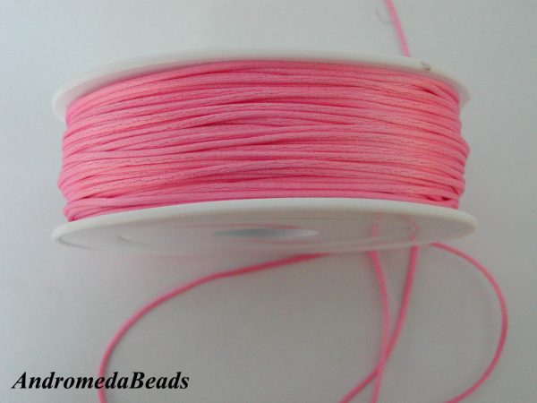 1 Metro Sfuso di Codino di Topo colore Rosa 1mm