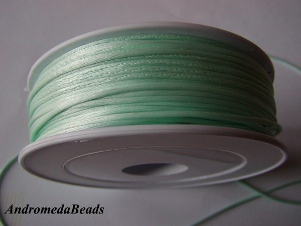 1 Metro Sfuso di Codino di Topo colore Verde Acqua 1mm