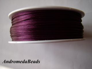 1 Metro Sfuso di Codino di Topo colore Ametista 1mm