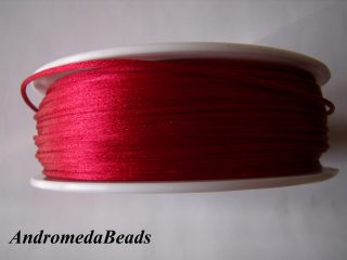 1 Metro Sfuso di Codino di Topo colore Rosso Ciclamino 1mm