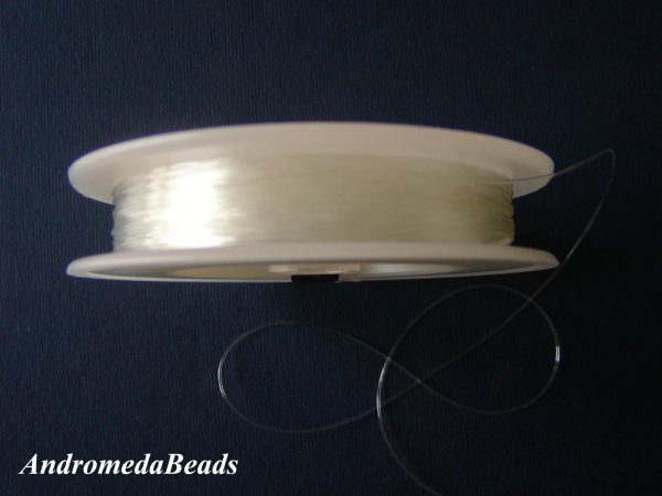 1 Metro Sfuso di Filo in silicone elastico 0.6mm
