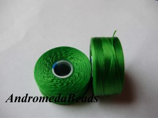 1 Bobina di Filo per Miyuki C-Lon Misura AA colore Green