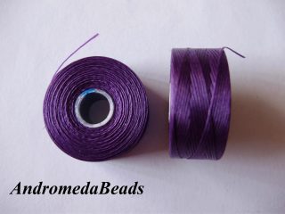 1 Bobina di Filo per Miyuki C-Lon Misura D colore Purple
