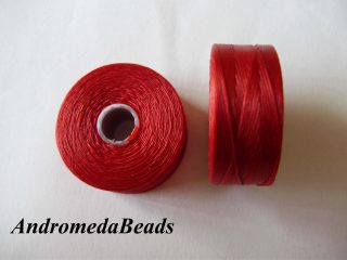 1 Bobina di Filo per Miyuki C-Lon Misura D colore Red