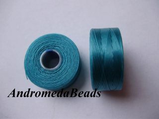 1 Bobina di Filo per Miyuki C-Lon Misura AA colore Teal