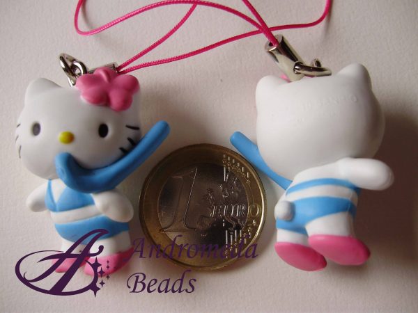 1 ciondolo/charm Hello Kitty Original Sanrio Sports D8