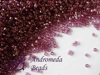 Miyuki Delica 11/0 colore 108 Gold Luster Amethyst 5g