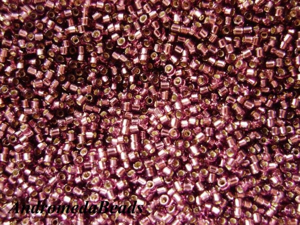 Miyuki Delica 11/0 colore 1204 Dark Amethyst Silver Lined 5g
