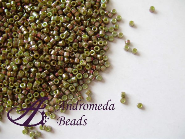 Miyuki Delica 11/0 colore 133 Olive AB 5g
