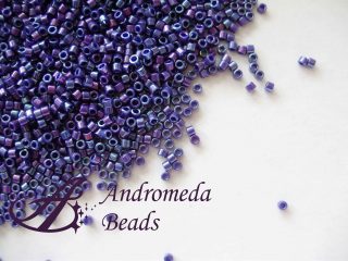 Miyuki Delica 11/0 colore 135 Metallic Midnight Purple 5g