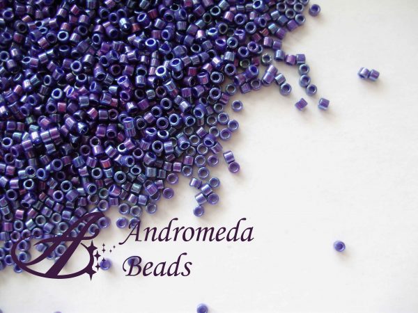 Miyuki Delica 11/0 colore 135 Metallic Midnight Purple 5g