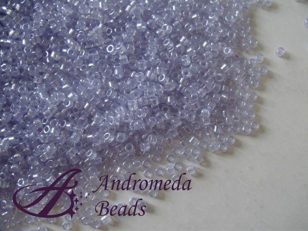 Miyuki Delica 11/0 colore 1476 Trans Pale Amethyst Luster 5g