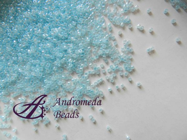 Miyuki Delica 11/0 colore 239 Light Aqua Pearl 5g