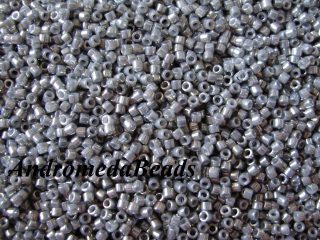 Miyuki Delica 11/0 colore 251 Galvanized Grey Luster 5g