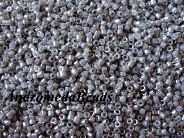 Miyuki Delica 11/0 colore 251 Galvanized Grey Luster 5g