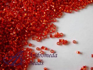 Miyuki Delica 11/0 colore 43 Silver Lined Burnt Orange 5g