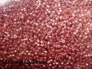 Miyuki Delica 11/0 colore 435 Galvanized Pink Blush 5g