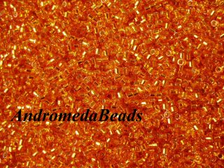 Miyuki Delica 11/0 colore 45 Silver Lined Orange 5g