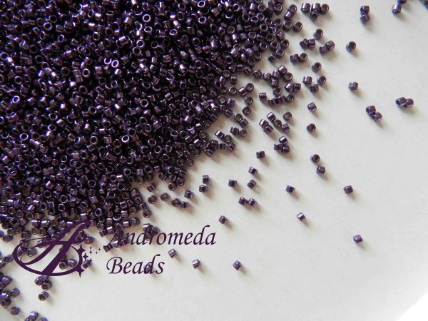 Miyuki Delica 11/0 colore 464 Galvanized Deep Plum 5g