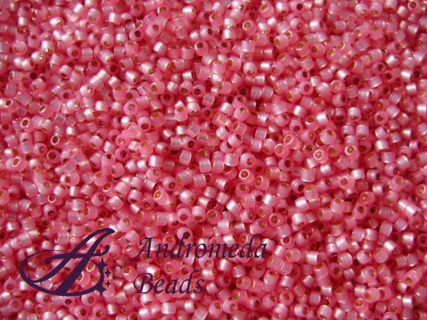 Miyuki Delica 11/0 colore 625 Silver Lined Pale Light Rose 5g