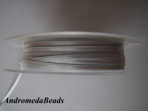 1 Metro Sfuso di Codino di Topo colore Grigio Perla 1mm