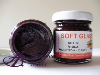 Resina Epossidica Bicomponente Soft Glass colore Viola 40gr