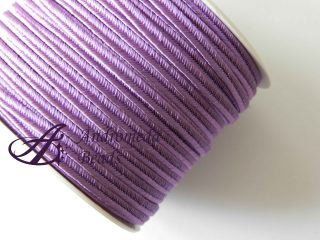 1 Metro Sfuso di Piattina Soutache 3mm colore Lilla