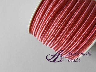 1 Metro Sfuso di Piattina Soutache 3mm colore Rosa