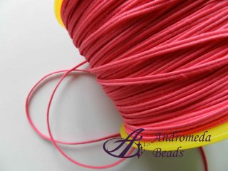 1 Metro Sfuso di Piattina Soutache 3mm colore Rosa Neon