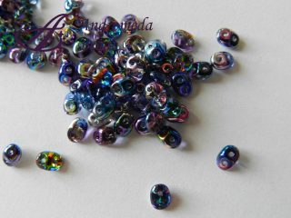 SuperDuo 5x2.5mm colore 00030/95100 Magic Blueberry 10g