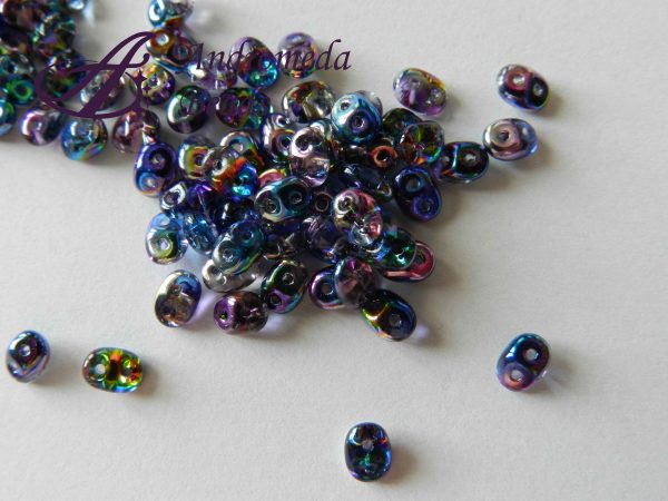 SuperDuo 5x2.5mm colore 00030/95100 Magic Blueberry 10g