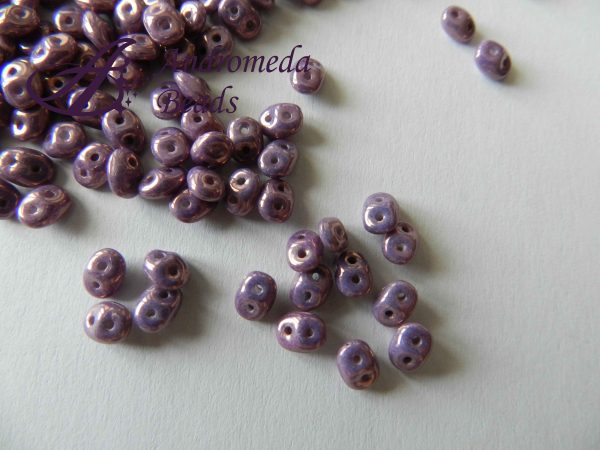 SuperDuo 5x2.5mm colore 03000/15726 Chalk White Vega Lustre 10g