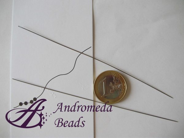 Set di 2 Aghi Lunghi per Delica e Rocailles 0.50x120mm