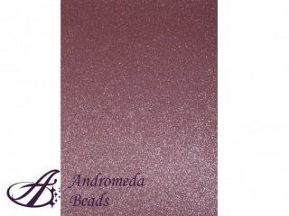 Foglio A4 di Cartoncino Glitterato colore Rosa